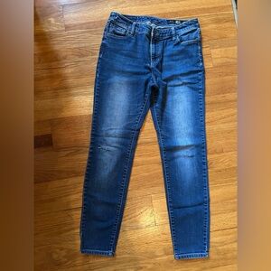 Armani Exchange Super Skinny Blue Jeans